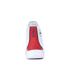 Supra Mens STATIK White/white High Top Shoes | CA-32295